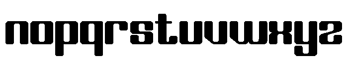 AXIONITE-Regular Font LOWERCASE
