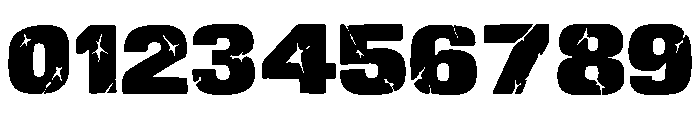 Axeblast Regular Font OTHER CHARS