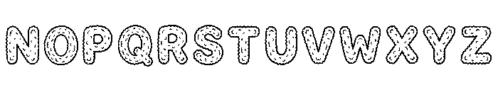 Axel Regular Font UPPERCASE