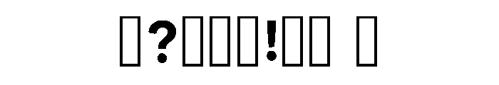 Axels Regular Font OTHER CHARS
