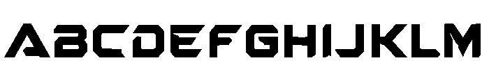 Axevor Font UPPERCASE
