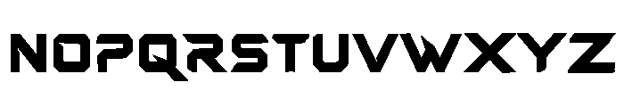 Axevor Font UPPERCASE