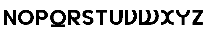 Axgen Sans Black Font UPPERCASE
