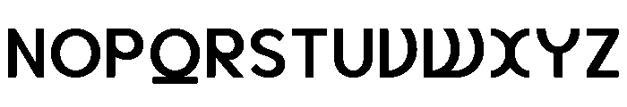 Axgen Sans Bold Font UPPERCASE