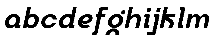 Axgen Sans Italic Black FONT