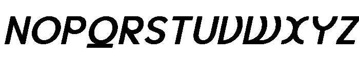 Axgen Sans Italic Bold Font UPPERCASE