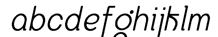 Axgen Sans Italic Extra Light FONT