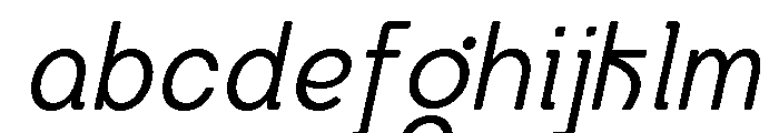 Axgen Sans Italic Light FONT