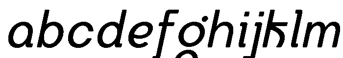 Axgen Sans Italic Medium FONT