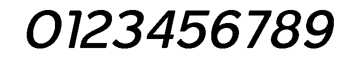 Axgen Sans Italic Semi Bold Font OTHER CHARS