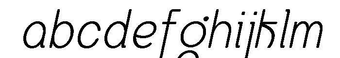 Axgen Sans Italic Thin FONT