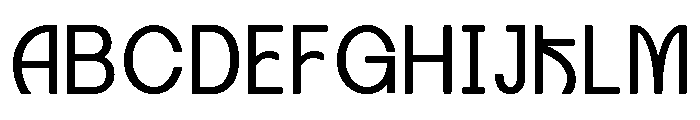 Axgen Sans Light Font UPPERCASE