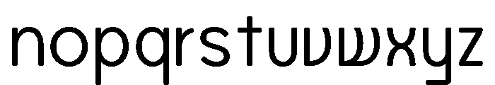 Axgen Sans Light Font LOWERCASE