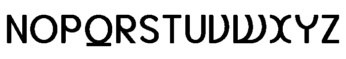 Axgen Sans Medium Font UPPERCASE