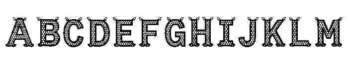 Axus Regular Font UPPERCASE