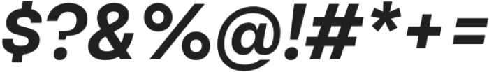 Axalp Grotesk Lite Bold Italic otf (700) Font OTHER CHARS