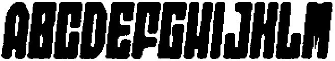 Axava Circular Angular Italic otf (400) Font UPPERCASE