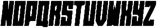 Axava Circular Brush Italic otf (400) Font UPPERCASE