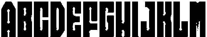 Axava Circular Inline otf (400) Font UPPERCASE