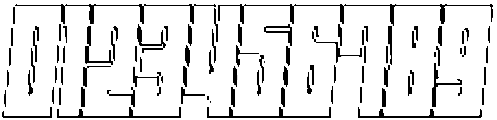 Axava Circular Outline Italic otf (400) Font OTHER CHARS