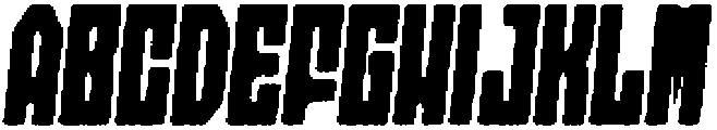 Axava Circular Rough Italic otf (400) Font UPPERCASE