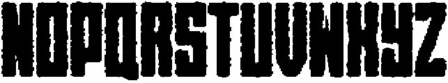 Axava Eroded otf (400) Font LOWERCASE