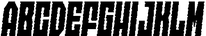 Axava Inline Italic otf (400) Font UPPERCASE
