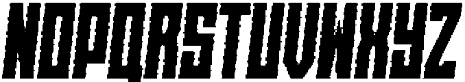 Axava Inline Italic otf (400) Font UPPERCASE