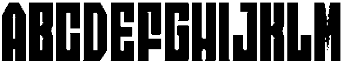 Axava Inline otf (400) Font UPPERCASE