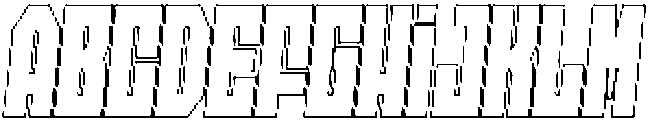 Axava Outline Italic otf (400) FONT