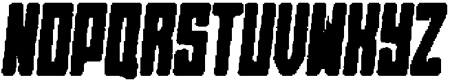 Axava Rounded Angular Italic otf (400) Font UPPERCASE