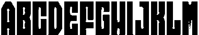 Axava Rounded Inline otf (400) Font UPPERCASE