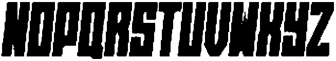 Axava Rounded Noise Italic otf (400) Font UPPERCASE