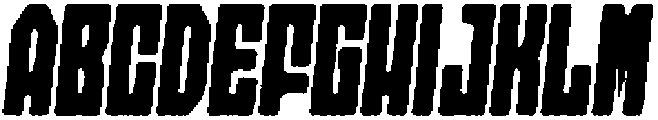 Axava Rounded Rough Italic otf (400) Font UPPERCASE
