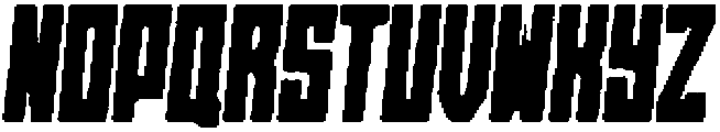 Axava Rounded Rough Italic otf (400) Font UPPERCASE