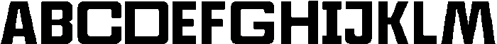 Axenor Regular otf (400) Font UPPERCASE
