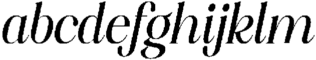 Axerifa-BoldItalic otf (700) Font LOWERCASE