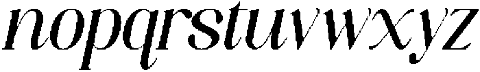 Axerifa-BoldItalic otf (700) Font LOWERCASE
