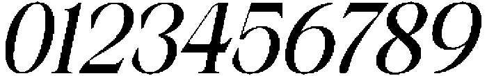 Axerifa Extra Bold Italic otf (700) Font OTHER CHARS