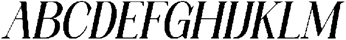 Axerifa Extra Bold Italic otf (700) Font UPPERCASE