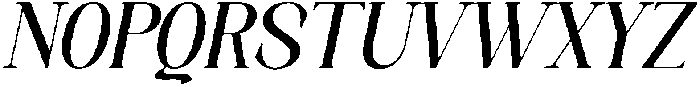 Axerifa Extra Bold Italic otf (700) Font UPPERCASE