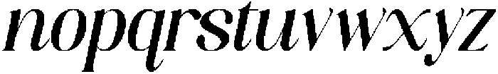 Axerifa Extra Bold Italic otf (700) Font LOWERCASE