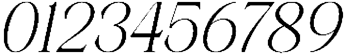 Axerifa-Italic otf (400) Font OTHER CHARS