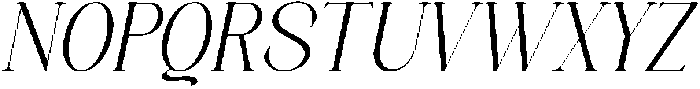 Axerifa-Italic otf (400) Font UPPERCASE