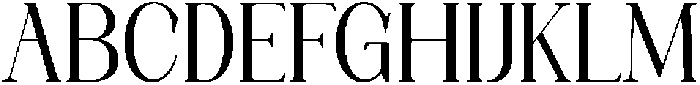 Axerifa Semi Bold otf (600) Font UPPERCASE
