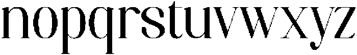 Axerifa Semi Bold otf (600) Font LOWERCASE