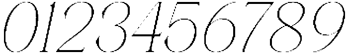 Axerifa Thin Italic otf (100) Font OTHER CHARS