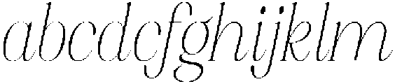 Axerifa Thin Italic otf (100) FONT