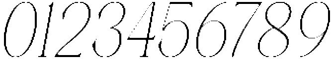 Axerifa Thin Semi Condensed Italic otf (100) Font OTHER CHARS