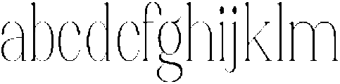 Axerifa Thin Semi Condensed otf (100) FONT